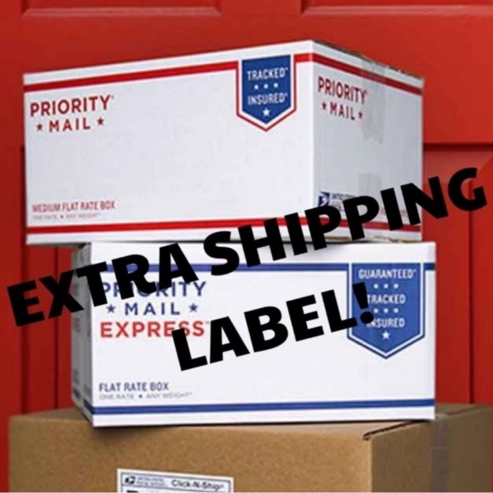 ❤️Extra Shipping Label for Kara's Closet❤️